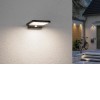 CYNAMO 4,8W, IP44, PIR, SOLAR Venkovní nástěnné solární svítidlo, PIR senzor pohybu, záběr 120°, dosah 2m, těleso plast černá, difuzor plast opál, LED 4,8W, 338lm, teplá 3000K, napájení solární panel, IP44, rozměry 105x29x173mm. náhled 4