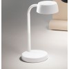 WURZACH Stolní lampa, nastavitelný směr svícení, těleso plast, povrch bílá, LED 5,5W, 500lm, teplá 3000K, 230V, IP20, rozměry 230x460mm. náhled 1