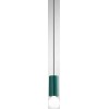 LUDEK HL 1x60W E27 Závěsný kabel s objímkou, těleso kov a keramika, povrch bílá lesk, pro žárovku 1x60W, E27, 230V, IP20, tř.1, rozměry d=80mm, h=160mm, černý PVC závěs kabel l=3000mm, lze zkr náhled 2