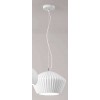 ZUK HL II 1x40W E27 Závěsné svítidlo, základna kov, povrch bílá, stínítko sádra bílá, pro žárovku 1x40W, E27, 230V, IP20, tř.1, rozměry d=345mm, h=230mm, vč závěs kabelu s bílým textil úpletem l=1300mm, lze zkr. náhled 1