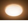 SUEDE Stropní, přisazené svítidlo, základna plast, povrch bílá, difuzor plast opál, LED 20W, teplá 2700K, 2350lm, Ra80, 230V, IP20, tř.1, rozměry d=380mm, h=99mm náhled 5