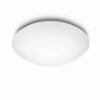 SUEDE Stropní, přisazené svítidlo, základna kov, povrch bílá, difuzor plast opál, LED 12W, neutrální 4000K, 1100lm/cca jako 60W žár, Ra80, 230V, IP20, d=280mm, h=85mm náhled 1