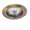 SPOT RELIGHT Podhledové bodové svítidlo, těleso kov, povrch bronz, pro žárovku 1x50W, GU5.3, 12V, IP20, tř.3, rozměry d=80,5mm. náhled 1