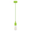 NIION 1x60W E27 Závěsný kabel s objímkou, těleso silikon, povrch černá, pro žárovku 1x60W, E27, 230V, IP20, tř.1. rozměry d=80mm, včetně závěsného kabelu s textilním úpletem h=1500mm, lze zkrátit náhled 5