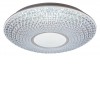 CORALIA LED 72W Stropní svítidlo, základna kov, difuzor plast imitace křišťál, LED 72W, 5728lm, dálk ovl součástí, stmívatelné, nast CCT, teplá 3000K, neutrální 4000K, denní 6500K, Ra80, 230V, IP20, rozměry d=510mm náhled 1