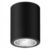 KOBALD Stropní bodové svítidlo, těleso kov, povrch černá mat, pro žárovku 1x25W, E27, 230V, IP20, tř.1, d=90mm, h=110mm. náhled 1