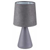 NALANI Stolní lampa, těleso keramika modrá, stínítko textil modrá, pro žárovku 1x40W, E14, 230V, IP20, tř.2, rozměry d=130mm, h=250mm. náhled 3