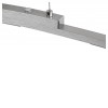 LINEARIS 20W Závěsné svítidlo, těleso kov, povrch chrom saténový, difuzor plast opál, LED 20W, teplá 3000K, 1650lm, stmívatelné, 230V, IP20, tř. 2, rozměry 845mm, vč závěs lanka l=1200mm, lze zkrátit. náhled 2