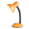 DYLAN Stolní lampa, flexibilní rameno, husí krk, základna kov, stínítko kov, povrch lak oranžová lesk, pro žárovku 1x40W, E27, 230V, IP20, tř.1. rozměry d=230mm h=345mm náhled 1