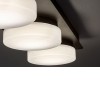 INULA 18W, IP44 Stropní přisazené svítidlo, těleso kov, povrch černá mat, difuzor plast opál, LED 18W, neutrální 4000K, 1700lm, 230V, do koupelny IP44, tř.1, rozměry 430x130x70mm. náhled 3