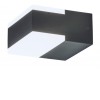 OMALO 9W, IP54 Nástěnné venkovní svítidlo, těleso kov, povrch černá antracit, difuzor plast opál, LED 9W, neutrální 4000K, 678lm, 230V, IP54, tř.1, rozměry 110x56x112mm, svítí nahoru/dolů. náhled 1