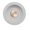 XENO LED 10W, IP65 Vestavné stropní svítidlo, výklopné +-15°, těleso kov, povrch bílá, kryt sklo, LED 10W, 1166lm, neutrální 4000K, Ra80, 230V, IP65, rozměry d=115mm náhled 1