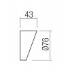 XROCK Clona pro bodové svítidlo, těleso hliník, povrch tmavě zelená, rozměry d=76mm, h=43mm. náhled 5