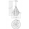 ORBIT Závěsné svítidlo, prstenec, těleso kov, povrch bílá mat, dif plast opál, LED 286W, neutrální 4000K, 22076lm, Ra80, stmív. TRIAC, 230V, IP20, rozměry d=1500mm, vč.záv.kabelu l=2500mm, lze zkrátit. náhled 4