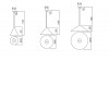 FOMITI 1x42W, E27 Závěsné svítidlo, těleso kov, povrch bílá mat, pro žárovku 1X42W, E27, 230V, IP20, tř.2, rozměry d=350mm, h=420mm, vč závěs kabelu l=1490mm, lze zkrátit. náhled 13