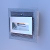 IROS 2, LED 3W, IP54 VÝPRODEJ Vestavné svítidlo, těleso hliník, rámeček broušený hliník, LED 3W, teplá 2900K, 350mA, IP54, 80x50x31mm, BEZ montážního boxu, svítí dolů náhled 3