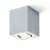 MAYO čtvercová Stropní přisazené bodové svítidlo, výklopné +-25°, těleso hliník, povrch bílá, LED 9W, teplá 2700K, 400lm/cca jako 20W žár, 230V, IP20, 80x80mm, h=85mm náhled 2