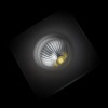 ZENZE LED 5W VÝPRODEJ Stropní, vestavné, bodové svítidlo čtvercové, difuzor sklo opál mat, LED 5W COB, teplá 3000K, 450lm, vč trafa 230V/350mA (na kabelu), IP20, 90x90mm, h=120mm náhled 5