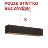 LOPE 80/23 Stínítko, materiál textil povrch bílá, pro žárovku max 23W, l=800mm, h=300mm náhled 12