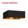 TEMPO 50/19 Stínítko, materiál textil povrch bílá, pro žárovku max 23W, 500x500mm, h=190mm náhled 3