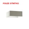 TEMPO 50/19 Stínítko, materiál textil povrch bílá, pro žárovku max 23W, 500x500mm, h=190mm náhled 8