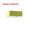 TEMPO 50/19 Stínítko, materiál textil povrch bílá, pro žárovku max 23W, 500x500mm, h=190mm náhled 7