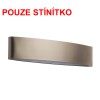 CASUAL 90/22 Stínítko, materiál textil povrch vnější petrolejová/vnitřní stříbrná fólie, pro žárovku max 23W, l=900mm, h=220mm náhled 4