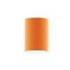 RON 15/20 Stínítko, materiál textil, povrch vnější oranžová, vnitřní bílá, pro žárovku max 28W, d=150mm, h=200mm náhled 4