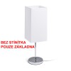 NYC TABLE ZÁKLADNA Základna stolní lampy, materiál kov, povrch chrom lesk, pro žárovku 1x42W, E27 A60, 230V, IP20, tř.1, d=125mm, h=255mm, s vypínačem, POUZE ZÁKLADNA, STÍNÍTKO SAMOSTATNĚ náhled 10