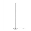 NYC 1X42W E27 Stojací lampa, základna, materiál hliník, povrch chrom lesk, pro žárovku 1x42W, E27 A60, 230V, IP20, tř.1, d=230mm, h=1270mm, s vypínačem, stínítko SAMOSTATNĚ náhled 1