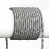 FIT Třižílový kabel s textilním úpletem pro napájení svítidel, barva bílá, 3x0,75mm, rozměry d=6,6mm, lze dodat v celku max l=25m, cena/1m náhled 2