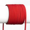 FIT Třižílový kabel s textilním úpletem, barva červenobílá vzor zig zag, 3x0,75mm, rozměry d=6,6mm, lze dodat v celku max l=25m, cena/1m náhled 6
