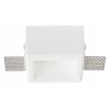 QUO SQ Stropní, podhledové bodové svítidlo komínkové, tvar čtverec, těleso sádra bílá, pro žárovku 1x35W, GU10, 230V, IP20, tř.2. rozměry 78x78x46mm náhled 1