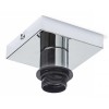 SOLO SQ Stropní přisazené svítidlo čtvercové, základna kov, povrch chrom lesk, pro žárovku 1x53W, E27, 230V, IP20, tř.1. rozměry 108x108x86mm náhled 1
