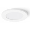LEROY R Stropní, podhledové svítidlo kruhové, těleso plast bílá lesk, difuzor plast opál, pro žárovku 1x35W, GU5,3, 12V, do koupelny IP44/IP20, tř.2. rozměry d=60mm h=6mm náhled 1