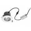 NAVY-LED Stropní, podhledové bodové svítidlo, těleso kov, povrch lak bílá, krycí sklo čiré, LED 1x15W, teplá 3000K, 1100lm, Ra80, 230V, do koupelny IP65, tř.1. rozměry d=142mm h=97mm náhled 3