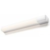 FLORIO-LED Nástěnné svítidlo, základna plast bílá, difuzor plast mat, LED 1x8W, teplá 3000K, 640lm, Ra80, 230V, do koupelny IP44, tř.1. rozměry 55x65x480mm náhled 1