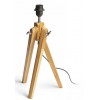 AMBITUS Stolní lampa s objímkou, stolní podstavec, těleso dřevo bambus, pro žárovku 1x28W, E27, 230V, IP20. rozměry 250x490mm. náhled 1