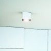 DEAN I Stropní, přisazené, bodové svítidlo, nastavitelný směr svícení +-30°, těleso hliník, povrch broušený, pro žárovku 1x50W, G53, AR11, vč trafa 230V/12V, 140x140x120mm náhled 12