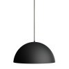 MONROE 30 Závěsné svítidlo, lustr, těleso hliník, povrch vnější černá mat, vnitřní bílá, pro žárovku 1x42W, E27, A60, 230V, IP20, stínítko d=300mm, h=150mm,vč závěsného kabelu l=1200mm, lze zkrátit náhled 7
