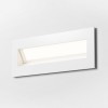 IRDETO RE IP20 VÝPRODEJ Vestavné, svítidlo do stěny, těleso hliník, povrch šedostříbrná, difuzor opál, LED 3W, teplá 3000K, 160lm, Ra80, 230V, IP20, tř.1, rozměry: 133x52x73mm, vč. montážního boxu, svítí náhled 6
