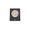 KUBI II Nástěnné venkovní bodové svítidlo, základna hliník, povrch šedočerná antracit, sklo čiré, LED 2x3W, teplá 3000K, 2x195lm, 230V, IP54, tř.1, 150x65x90mm, svítí nahoru/dolů náhled 5