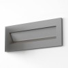 IRDETO RE IP20 VÝPRODEJ Vestavné, svítidlo do stěny, těleso hliník, povrch šedostříbrná, difuzor opál, LED 3W, teplá 3000K, 160lm, Ra80, 230V, IP20, tř.1, rozměry: 133x52x73mm, vč. montážního boxu, svítí náhled 15