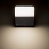 VIRGO Nástěnné, venkovní svítidlo, těleso hliník, povrch černá antracit, difuzor plast opál, LED 1x9W, teplá 3000K, 800lm, 230V, IP65, tř.1, 50x120x177mm, svítí dolů náhled 7