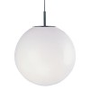 BOWLA Závěsné svítidlo, základna kov, povrch chrom mat, difuzor sklo opál, pro žárovku 1x60W, E27, 230V, IP20, d=300mm, l=1200mm náhled 1