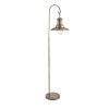 SELENETA STANDT 1x10W E27 Stojací pokojová lampa, základna kov, těleso kov, povrch mosaz lesk, krycí sklo čiré, pro žárovku 1x10W, E27, 230V, IP20, tř.2. rozměry d=320mm h=1610mm náhled 2