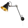 LIGHT ADJUSTABLE VÝPRODEJ Nástěnná lampa, 2 ramena, nastavitelný směr svícení, těleso kov, stínítko kov, povrch lak bílá mat se stříbrnými detaily, pro žárovku 1x7W, E27, 230V, IP20, tř.1. rozměry 730x140x340mm náhled 2