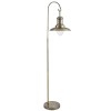 SELENETA STANDT 1x10W E27 Stojací pokojová lampa, základna kov, těleso kov, povrch mosaz lesk, krycí sklo čiré, pro žárovku 1x10W, E27, 230V, IP20, tř.2. rozměry d=320mm h=1610mm náhled 1
