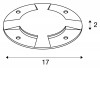 BIG PLOT Cover, 4 slots Krytka venkovního, podlahového svítidla, čtyři boční průzory, materiál nerez, statická zátěž max 0,8t, d=170mm, h=20mm, LED modul SAMOSTANĚ náhled 7