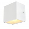 SITRA CUBE WL Nástěnné venkovní svítidlo, těleso hliník, povrch antracitová, difuzor sklo, LED 10W, 560lm, teplá 3000K, 230V, IP44, rozměry 115x110x84mm, svítí nahoru, dolů. náhled 3